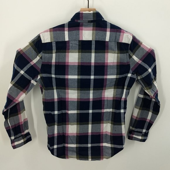 Express Small Casual Checkered Button Down - Picture 4 of 6